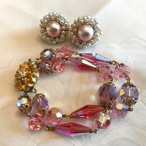 Vintage Bracelet and Earrings